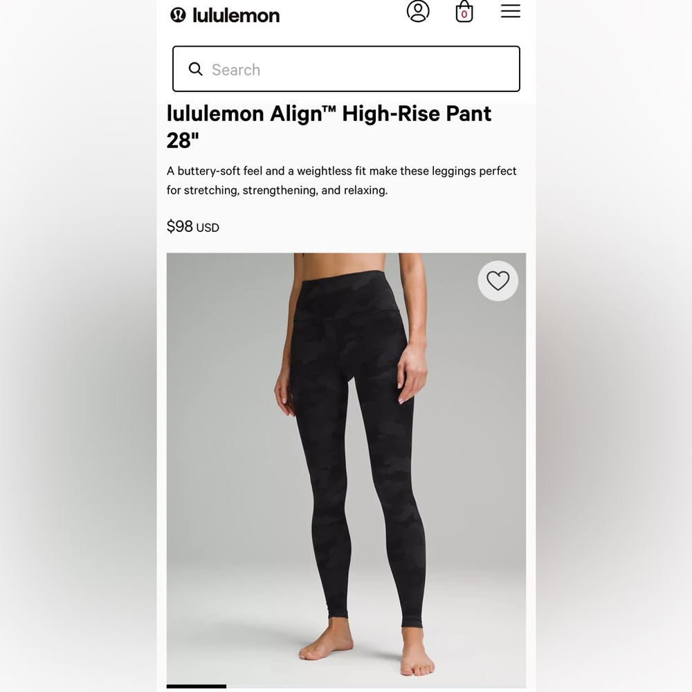 Black Camo Deep Leggings